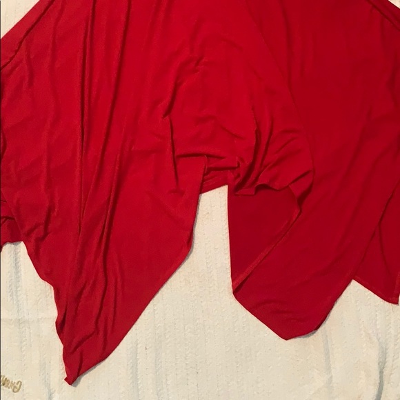 Simply beautiful red, layered summer dress - Picture 2 of 2